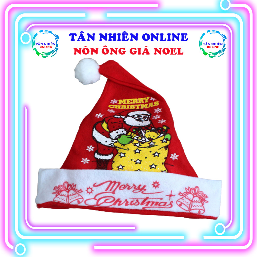 [Hỏa tốc] Combo 12 nón Noel cho mùa giáng sinh an lành, trang trí giáng sinh, Tân Nhiên Online