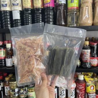 Cá Bào + Tảo Bẹ Nấu Dashi Cho Bé Ăn Dặm