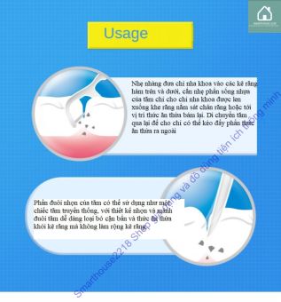 Tăm xỉa răng chỉ nha khoa