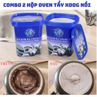 KEM CHÀ RỬA ĐÁNH BÓNG NỒI CHẢO SIÊU SÁNG OVEN HÀN QUỐC CAO CẤP - BỘT TẨY RỬA XONG NỒI HIỆU QUẢ NHANH ĐÁNH BAY MỌI VẾT BẨN CỨNG ĐẦU VỆ SINH DỤNG CỤ NẤU ĂN XOONG NỒI CHẢO CHÉN BÁT.