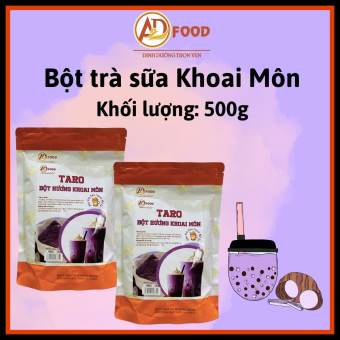 500g Bột pha trà sữa khoai môn