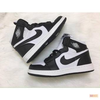 Giày Jordan Panda ⚡️FREE SHIP⚡️ Giày thể thao Jordan cổ cao đen trắng nam nữ hàng cao cấp vnxk
