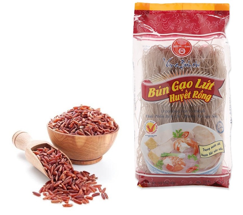 Combo 5 gói bún gạo lứt sợi nhỏ Vina Bích Chi