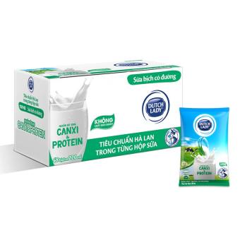 Thùng 48 Bịch Sữa Tiệt Trùng Dutch Lady Có Đường (48x220ml)