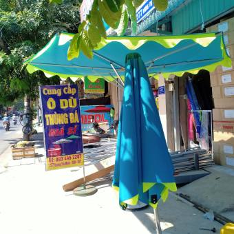 Ô dù chợ che mưa che nắng 3 mét  bán hàng ngoài trời( Chưa bao gồm chân đế dù)