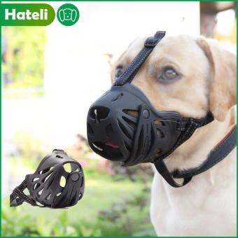 Bịt Miệng Thoáng Khí Cho Chó Rọ Mõm Chó Mềm Bịt Miệng Huấn Luyện Phản Quang Bằng Nylon Ăn Nước Uống Có Thể Điều Chỉnh Chống Sủa Nhai Chống Cắn