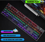 FIREWOLF ME Gaming Mechanical Keyboard with Colorful Backlit