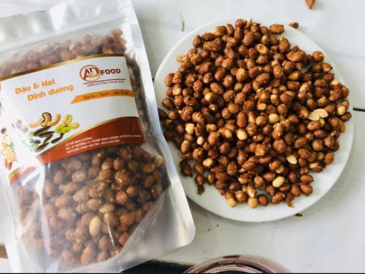 Đậu phộng rang tỏi ớt đặc biệt rất thơm 300g