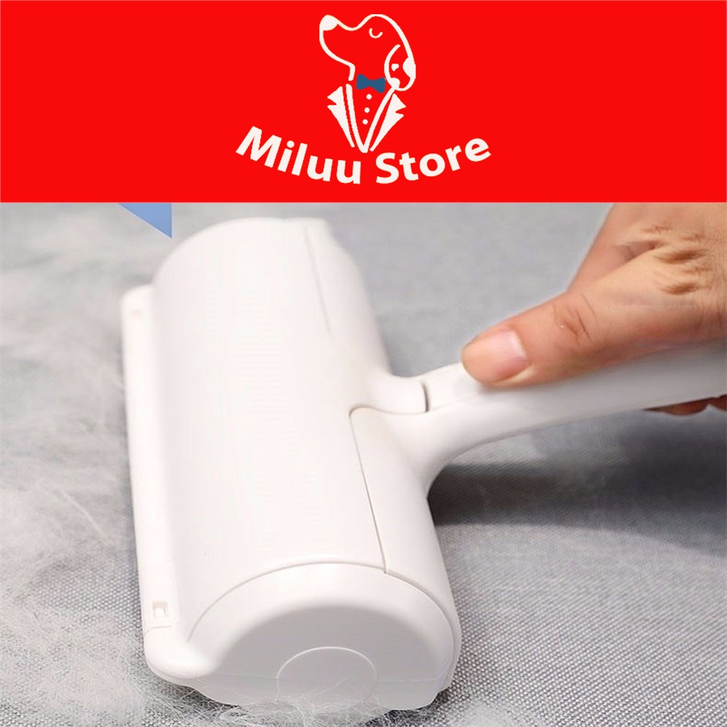 Cây lăn lông tĩnh điện. lau sạch lông chó mèo nhanh chóng