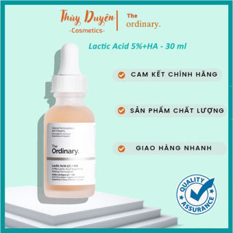 The Ordinary Lactic Acid - Serum The Ordinary Lactic Acid 5% + HA tẩy da chết 30ml