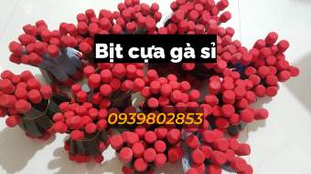 Bịt cựa gà tre giá rẻ (1 bộ 4 cái)