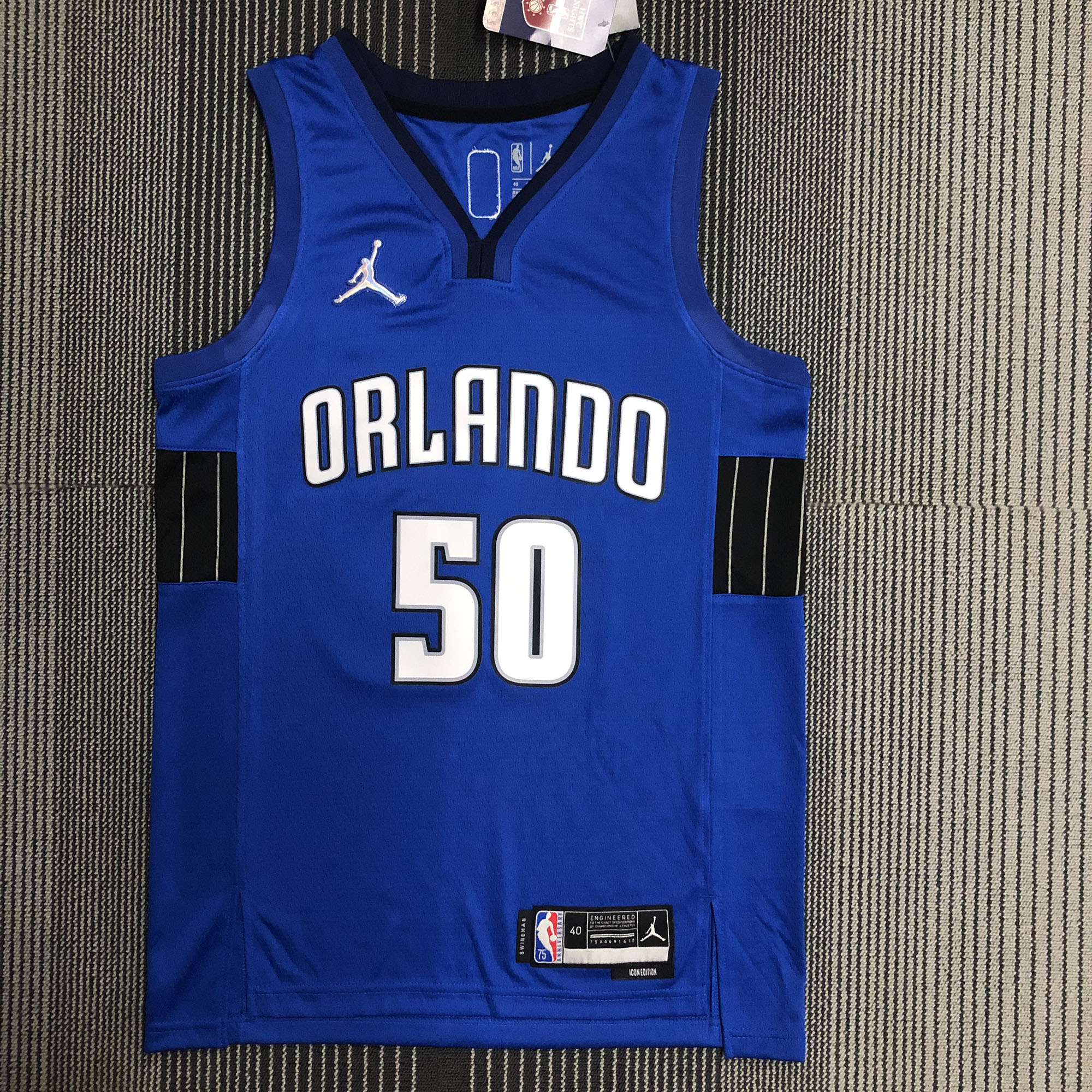 Anthony Edwards Signed Custom Navy Blue Pro-Style Basketball Jersey BA –  Sports Integrity