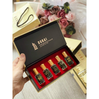 Tinh dầu nước hoa Dubai - set 5 chai thơm nhất HOT nhất hàng chính hãng