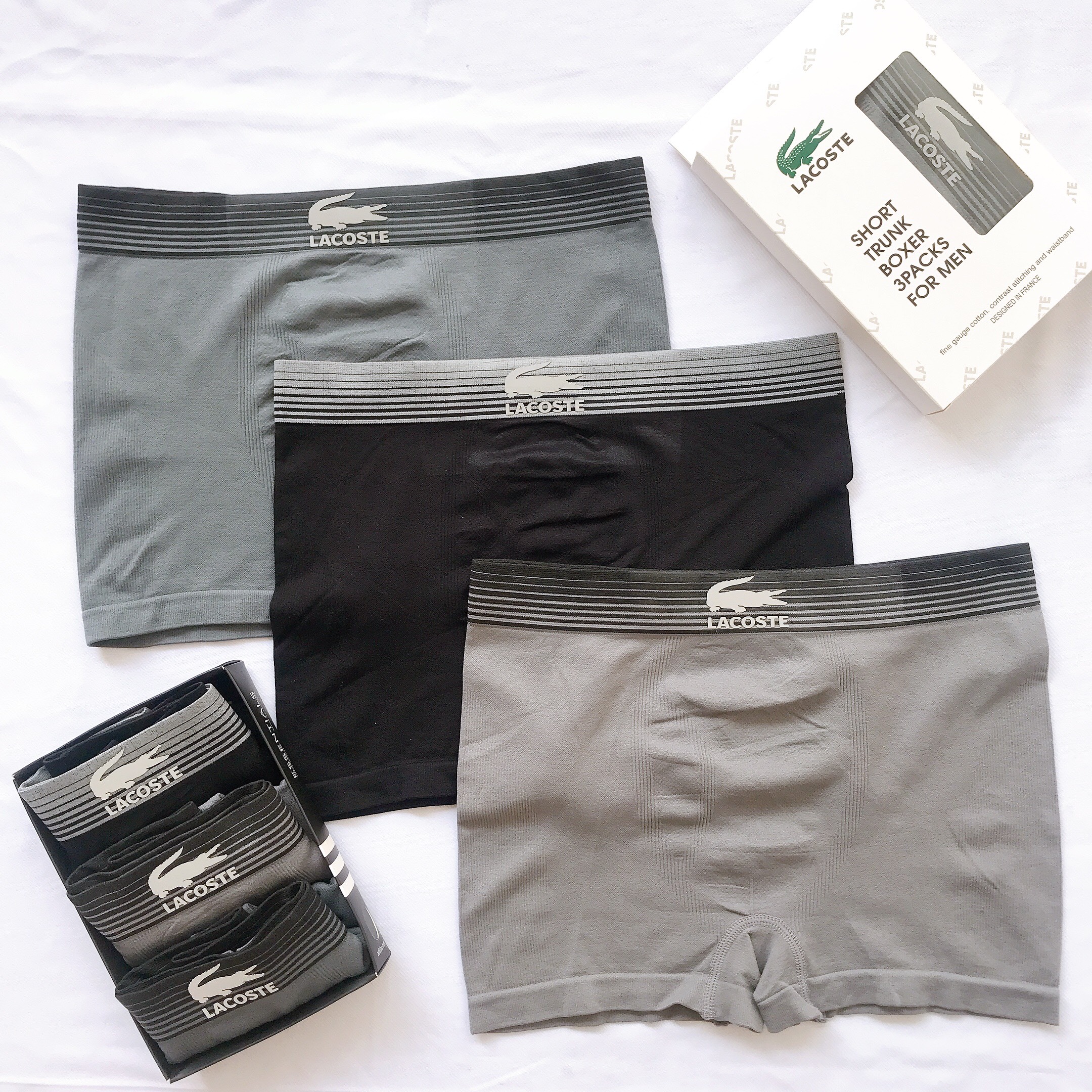 Quần lót nam đùi quần sịp đùi nam boxer lạnh thông hơi kháng khuẩn - quần xì đùi nam thông hơi