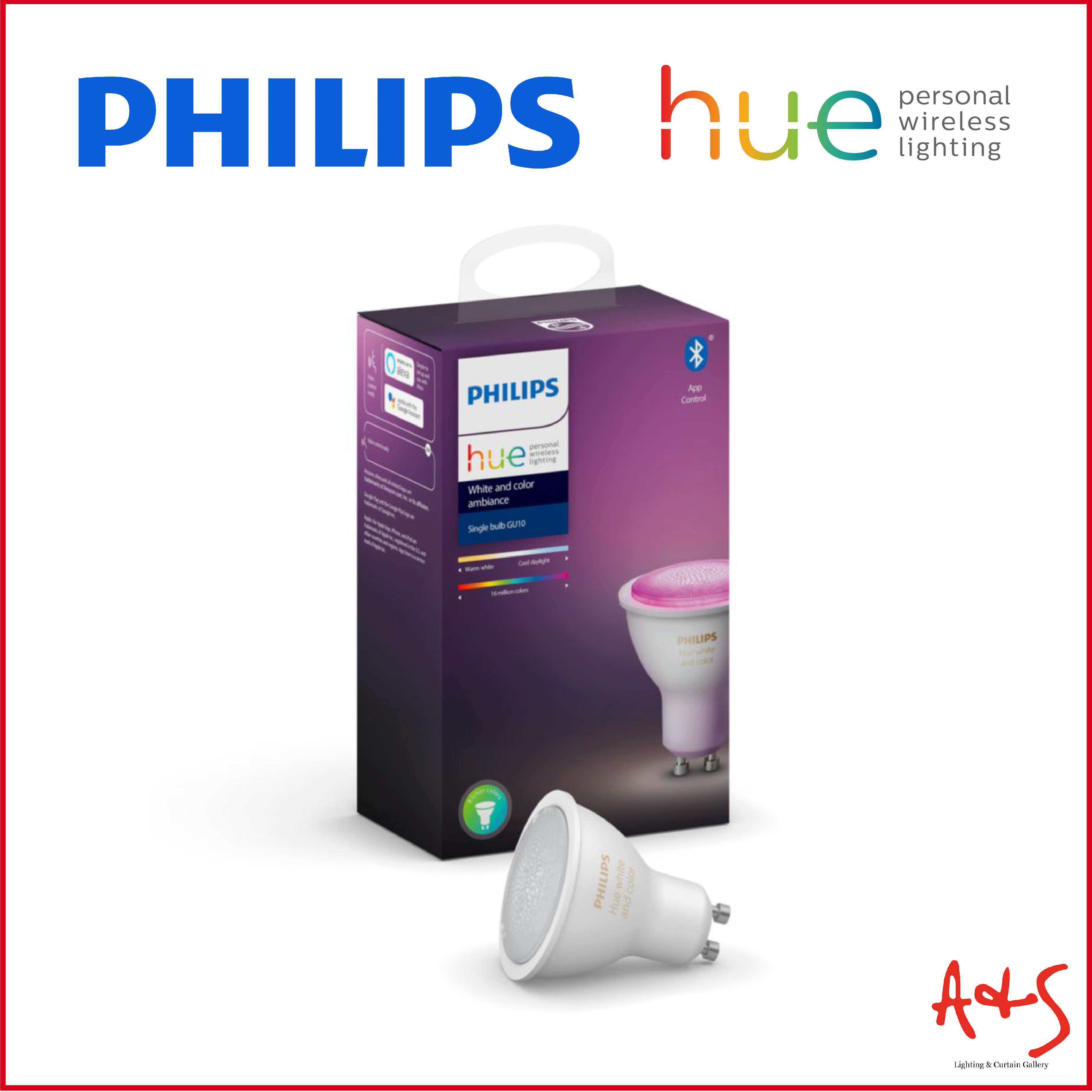 philips hue gu10 single pack