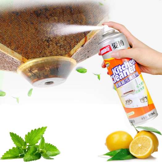 Chai Xịt Tẩy Rủa Nhà Bếp Thai Lan Đa Năng Kitchen Cleaner Thái Lan 500ml , Nước Tẩy Rửa Nhà Bếp Đa Năng Siêu Sạch , Chai Xịt Tẩy Rửa Nhà Bếp, Nhà Tắm - Chai Xịt vệ Sinh Đa Năng Bảo Vệ Da Tay