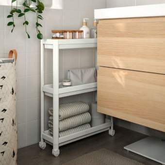 Kệ Vesken Ikea có bánh xe  mẫu mới