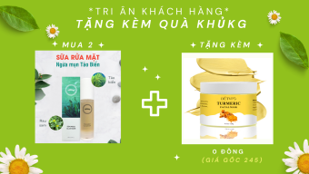 Sữa Rửa Mặt Ngừa Mụn Tảo Biển Venus Cho Da Dầu Mụn Da Nhạy Cảm
