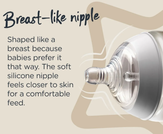 Núm ti Tommee Tippee Closer to Nature 2, 3, Y