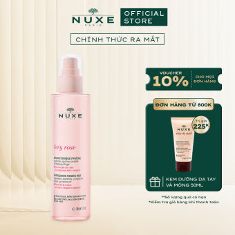 Xịt khoáng dưỡng ẩm Nuxe Very Rose 200ml
