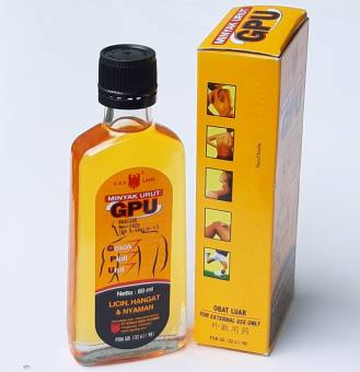Dầu nóng xoa bóp Minyak Urut GPU Indonesia – Net: 60ml