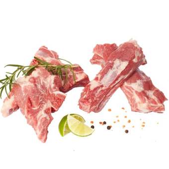 1 KG SƯỜN GIÀ HEO TƯƠI - THỊT HEO NÓNG TÂN GIÀU FOOD -  HCM