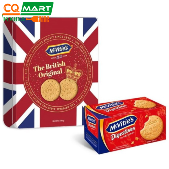 Bánh quy lúa mì nguyên cám truyền thống McVitie’s Hộp 500g
