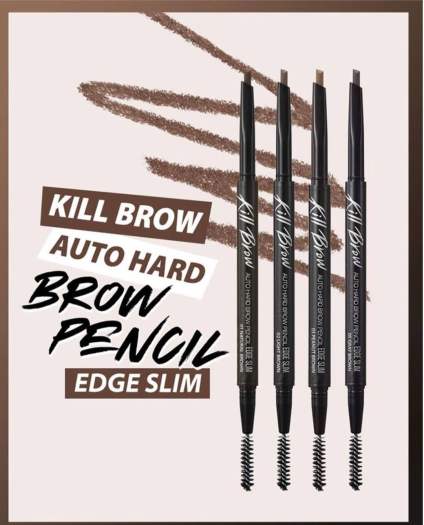 ⚡MÃ GIẢM NGAY 20K⚡Chì Kẻ Chân Mày CLIO KILL BROW AUTO HARD BROW PENCIL EDGE SLIM 0.08g