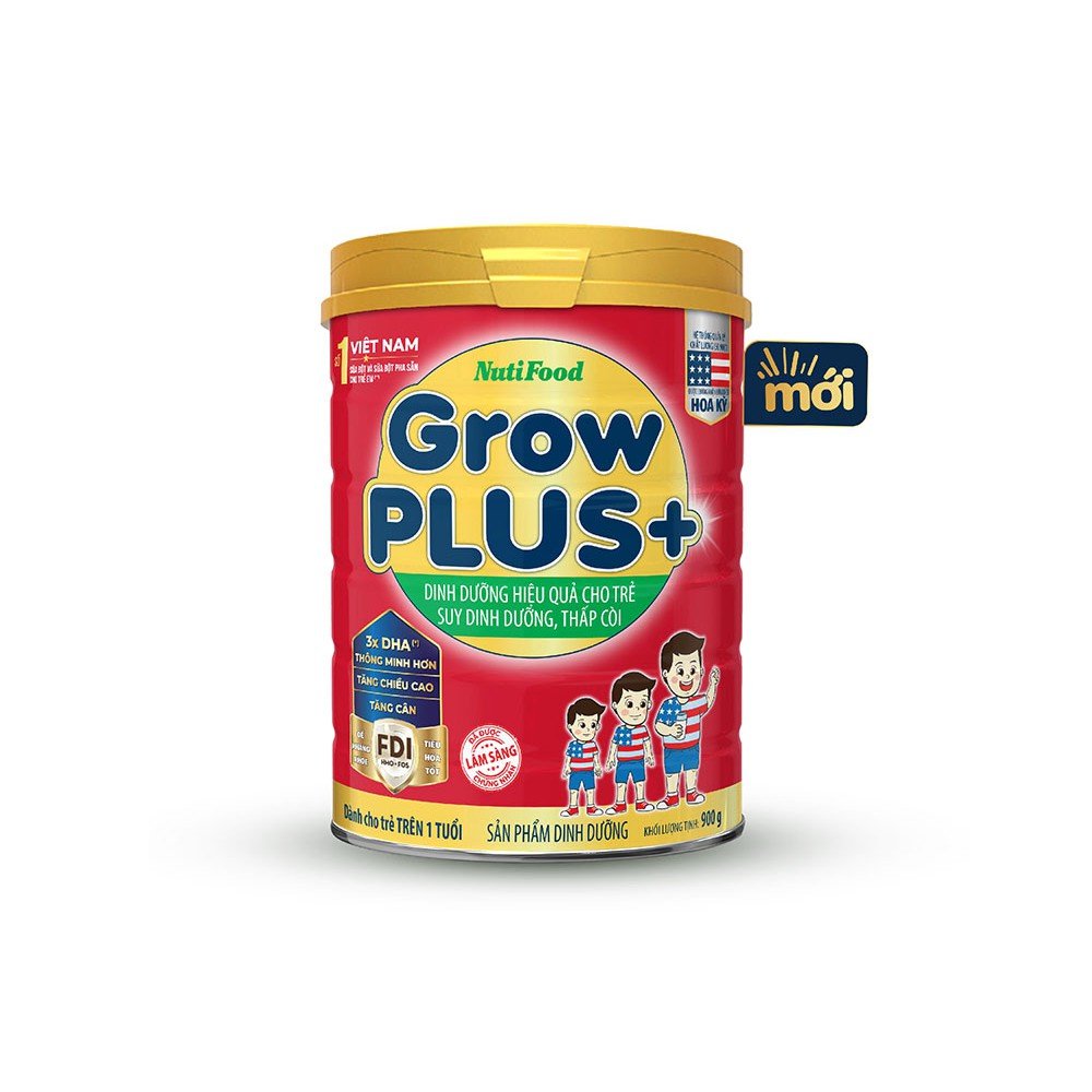 Sữa grow plus+ 900g