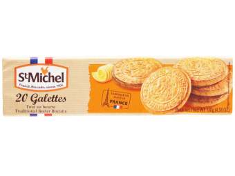 Bánh qui bơ truyền thống St Michel Galettes 130g, made in France