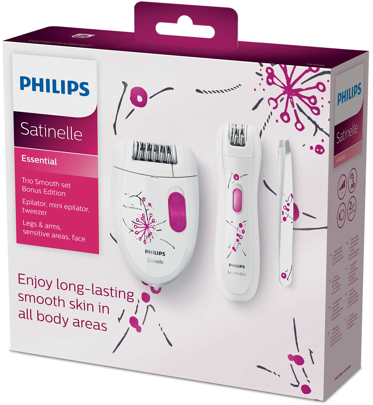 Underarm Philips Epilator