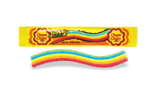 Kẹo Dẻo Chupa Chups 7 Sắc Cầu Vồng 384gr x 48 Thanh