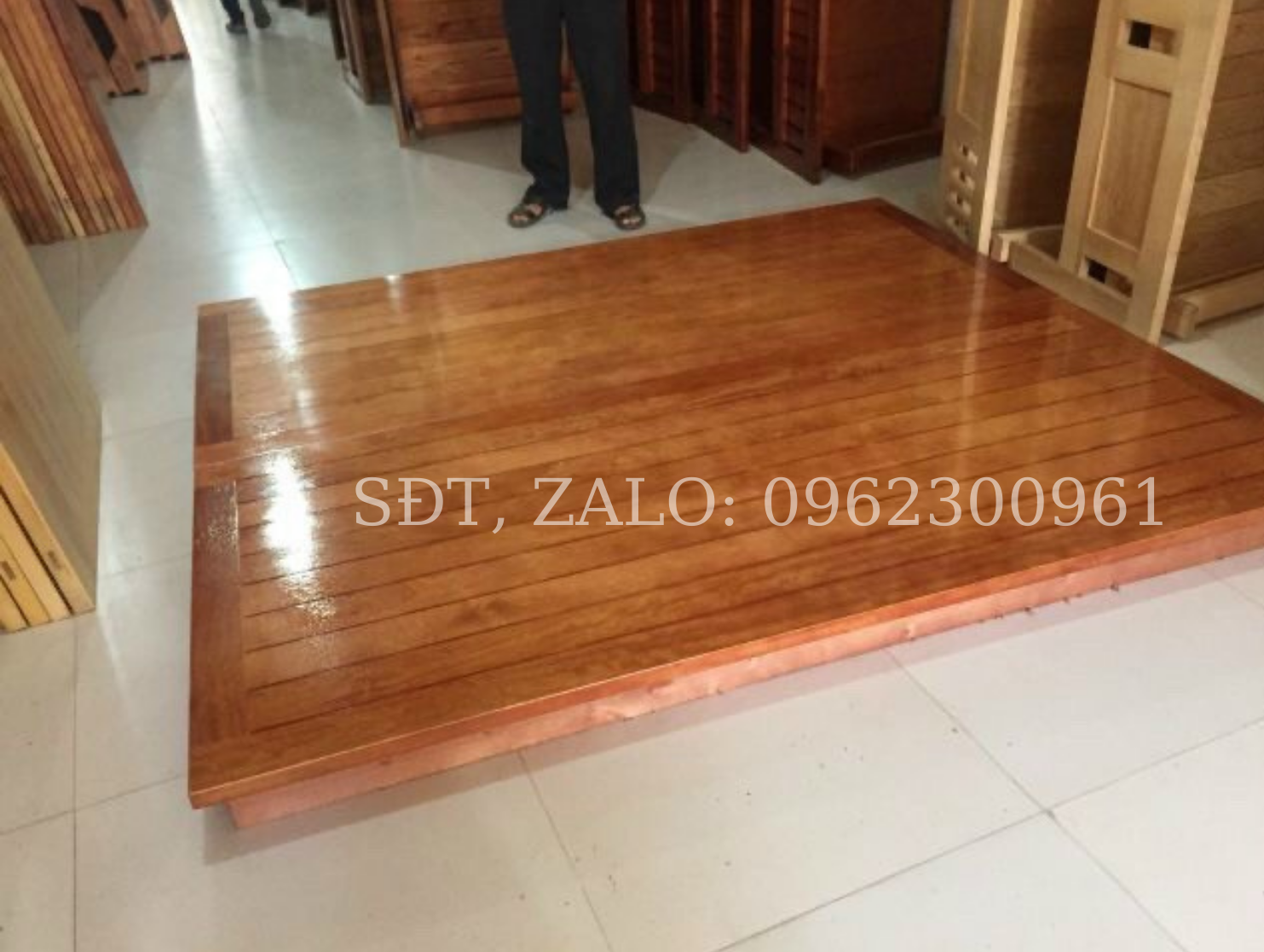 Phản hộp gỗ tự nhiên
