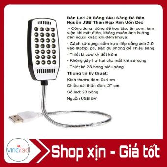 Đèn led usb 28 bóng siêu sáng
