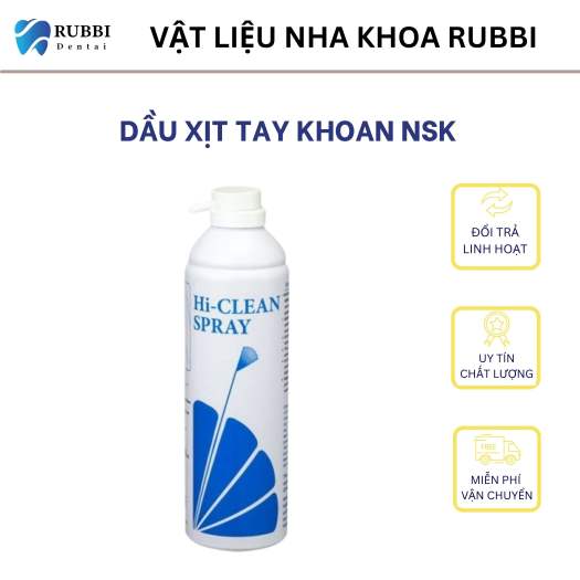 DẦU XỊT TAY KHOAN NSK - CHÍNH HÃNG - CHẤT LƯỢNG - TRƠN TRU - BẢO DƯỠNG MÁY MÓC CHUYÊN NGHIỆP NHA KHOA...