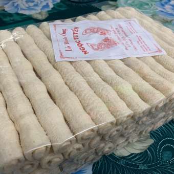 Bánh ống gạo có ruột xoắn (70 ống)