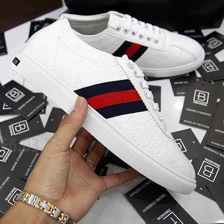 Giày Sneaker Nam Siêu Hot CSH - Giày trắng học sinh