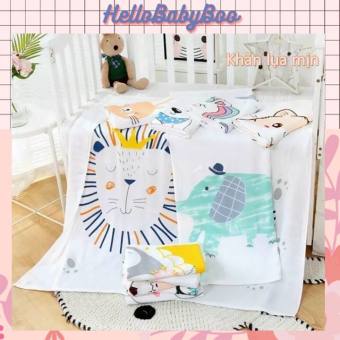 Khăn Tắm Lụa ADEN Cao Cấp Cho Bé | (1m1 x 1m2)