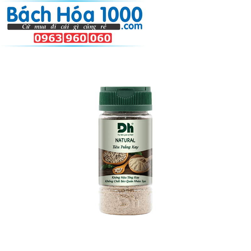 Muối tiêu chanh Dh Foods hũ 50g