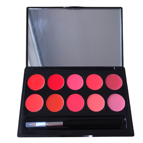 Bảng son lì 10 màu OHUI  Rouge Real Palette lâu trôi nhiều dưỡng chất 10g sulwhasoogiasi