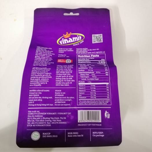 Mít Sấy Vinamit (Gói 100g)