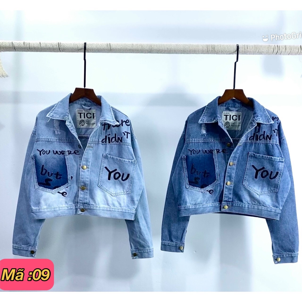 [HCM]ÁO KHOÁC JEAN NỮ PHONG CÁCH SIÊU BỤI.