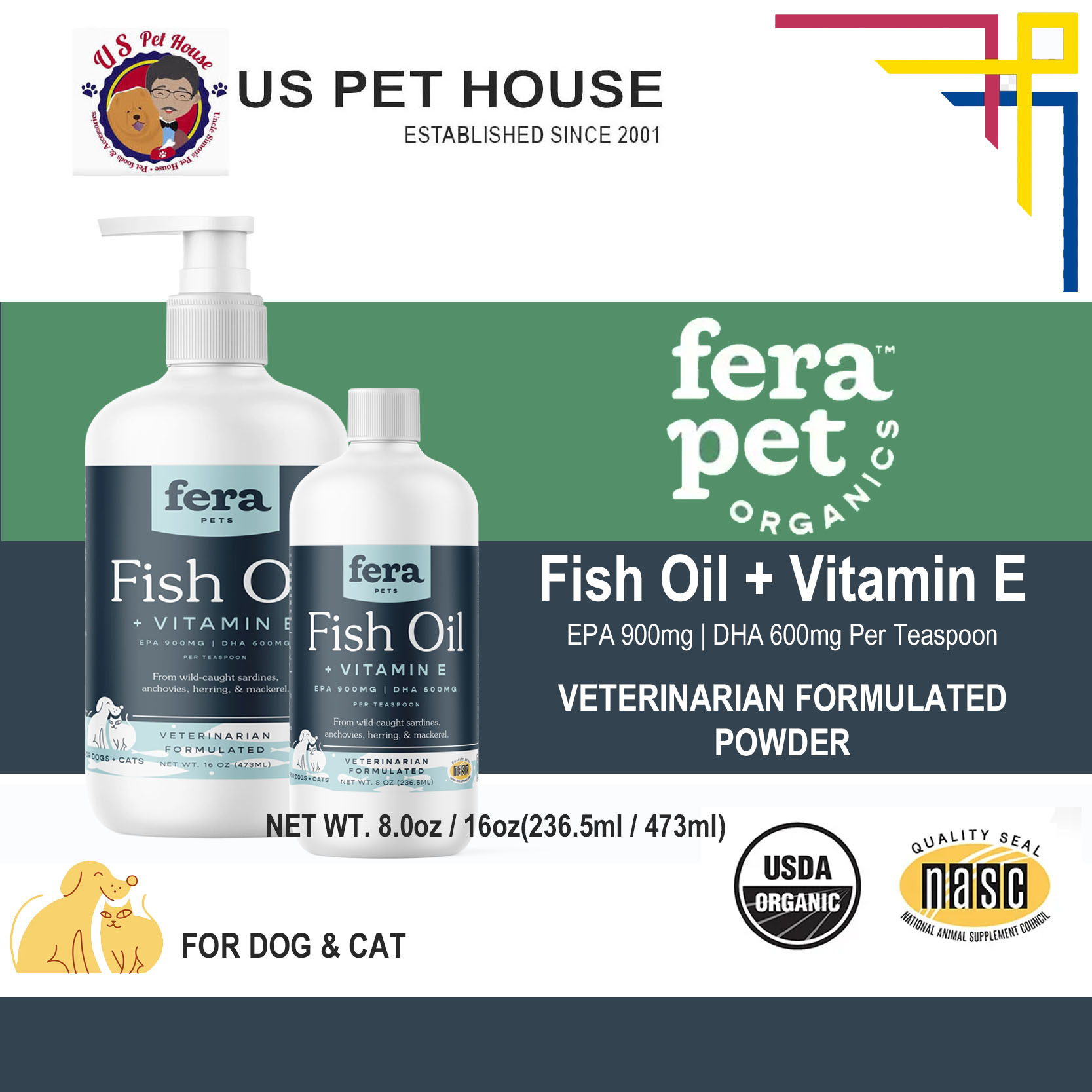 Fish Oil – Fera Pet Organics