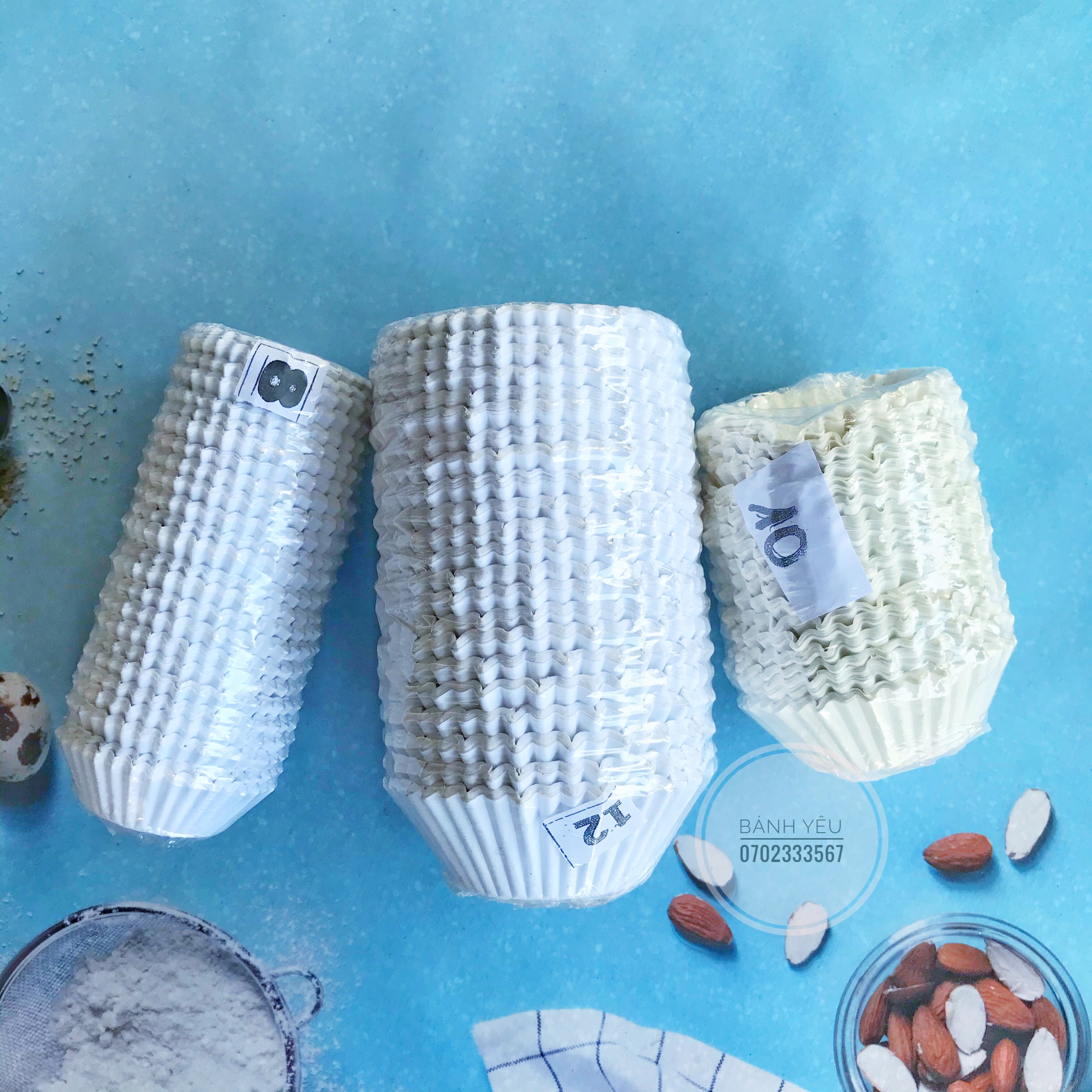 Giấy lót bánh bao trắng
