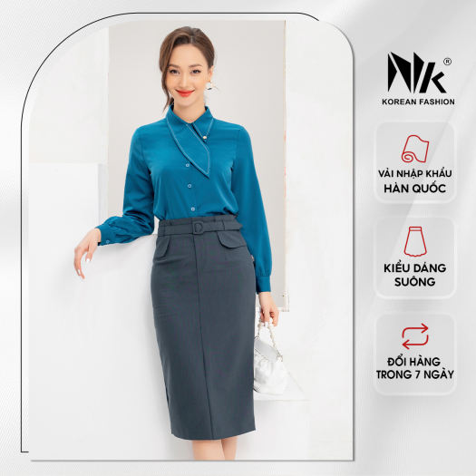 Đầm nữ công sở nữ trung niên, chất liệu cát thái thiết kế cao cấp, kiểu  dáng trẻ trung hiện đại Thiều Hoa H0423 | Shopee Việt Nam