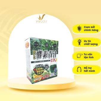 Bột Rau Củ Quả Aojiru Enzyme DX Nhật Bản Hộp 24 gói - virgot.store