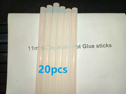 5pcs Hot Melt Glue Stick Black High Adhesive 11mm For DIY Craft Toys Repair  Tool