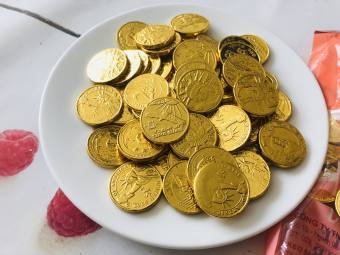 kẹo socola đồng tiền 100g