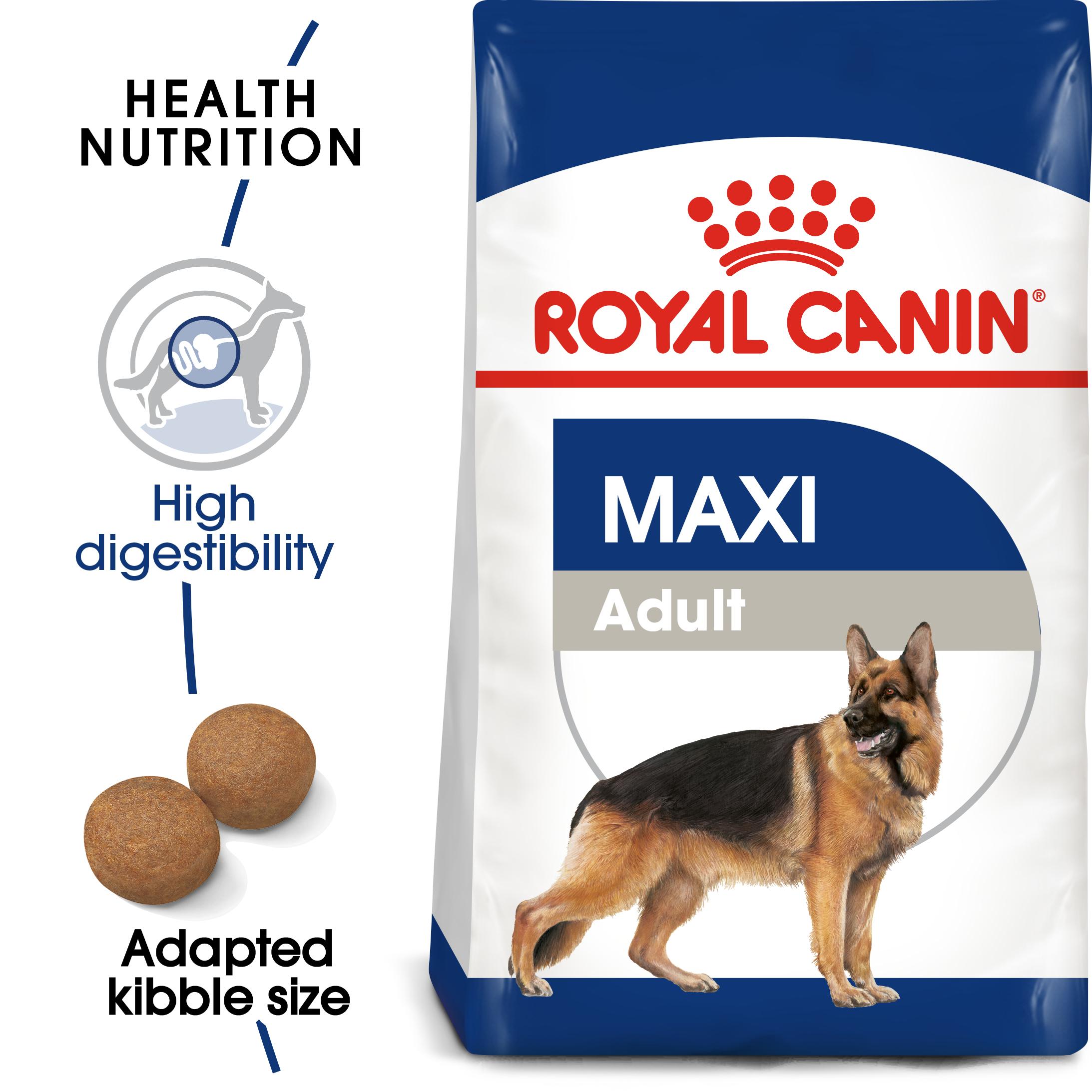 royal canin maxi puppy how much to feed
