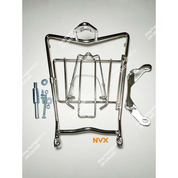 Baga lượn giữa Xe Máy NVX INOX 10 ly Cao cấp giá 1 bộ